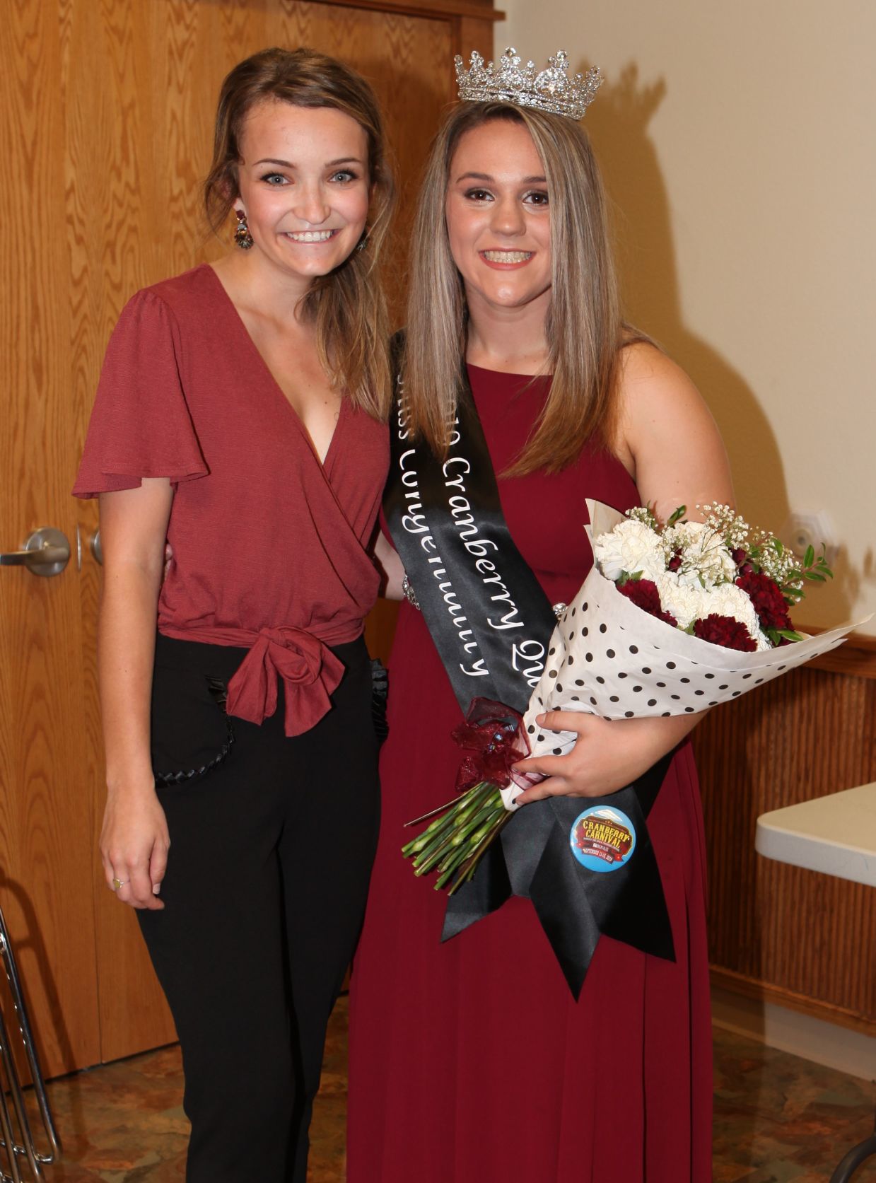 Cranberry Festival 2019 - Coronation - Allison Hennick with Kenzie Basey